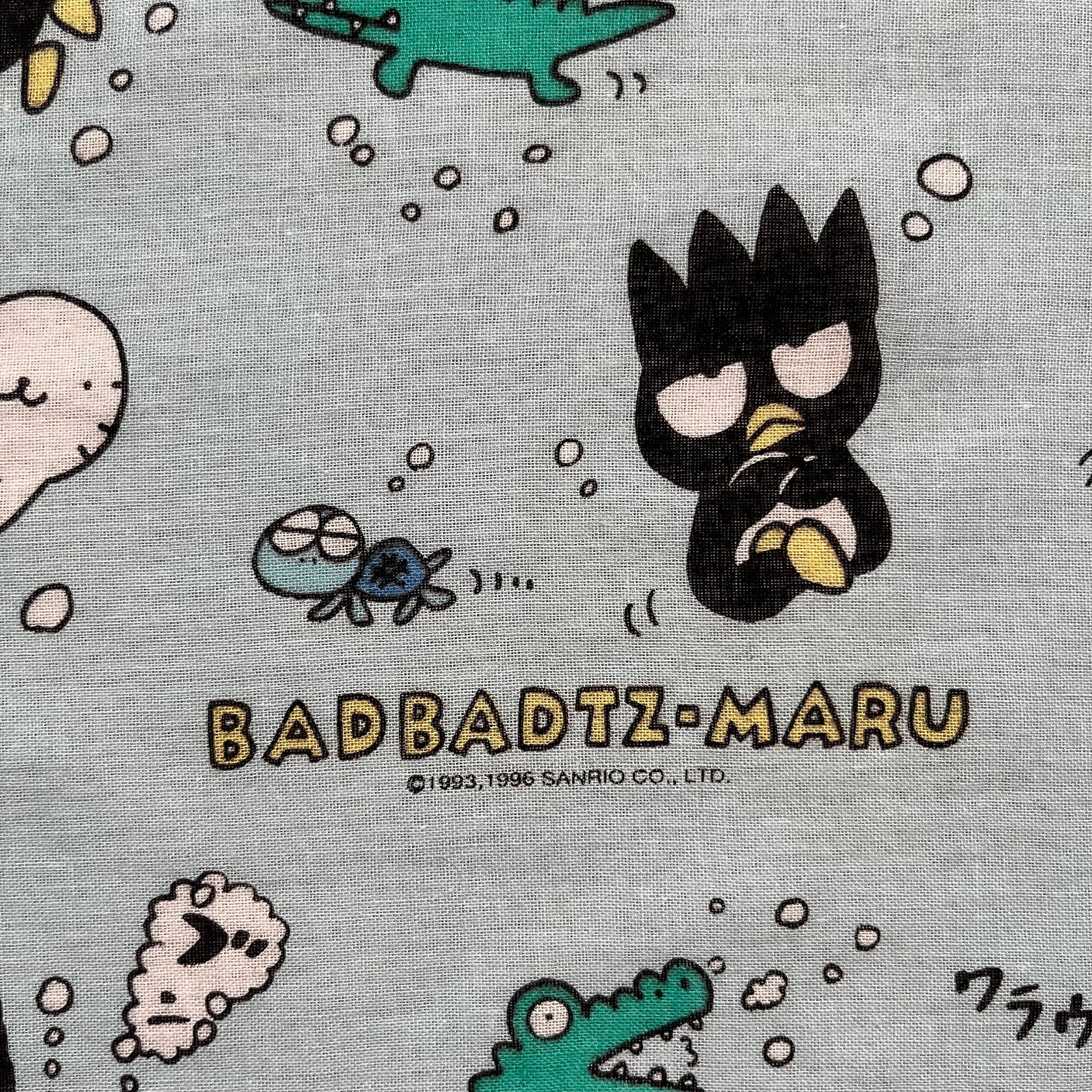 ヴィンテージ90年代 バッドばつ丸 / サンリオ ハンカチ - Etsy 日本