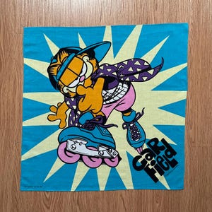 Vintage Garfield Handkerchief
