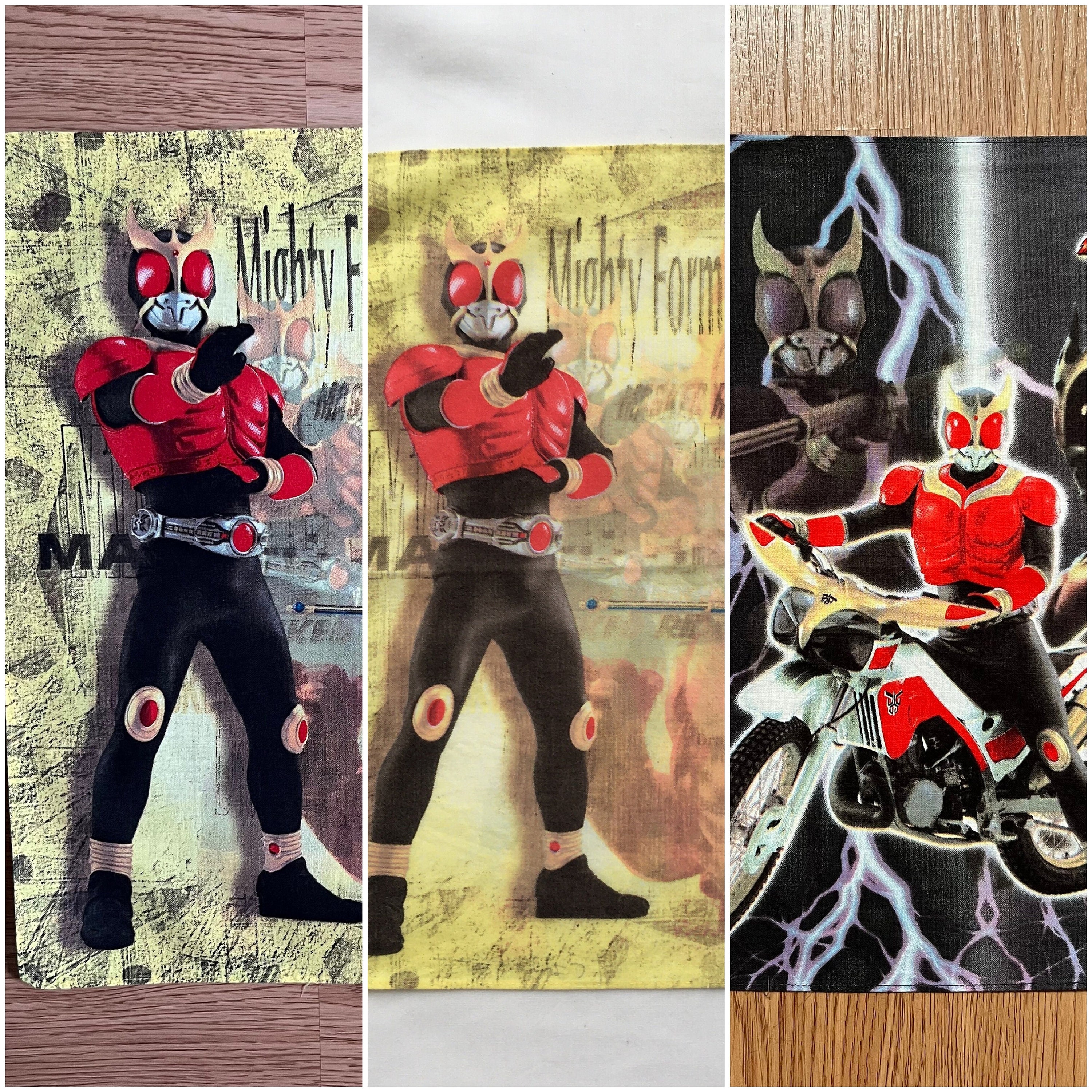 ヴィンテージ 仮面ライダークウガ ハンカチ - Etsy 日本