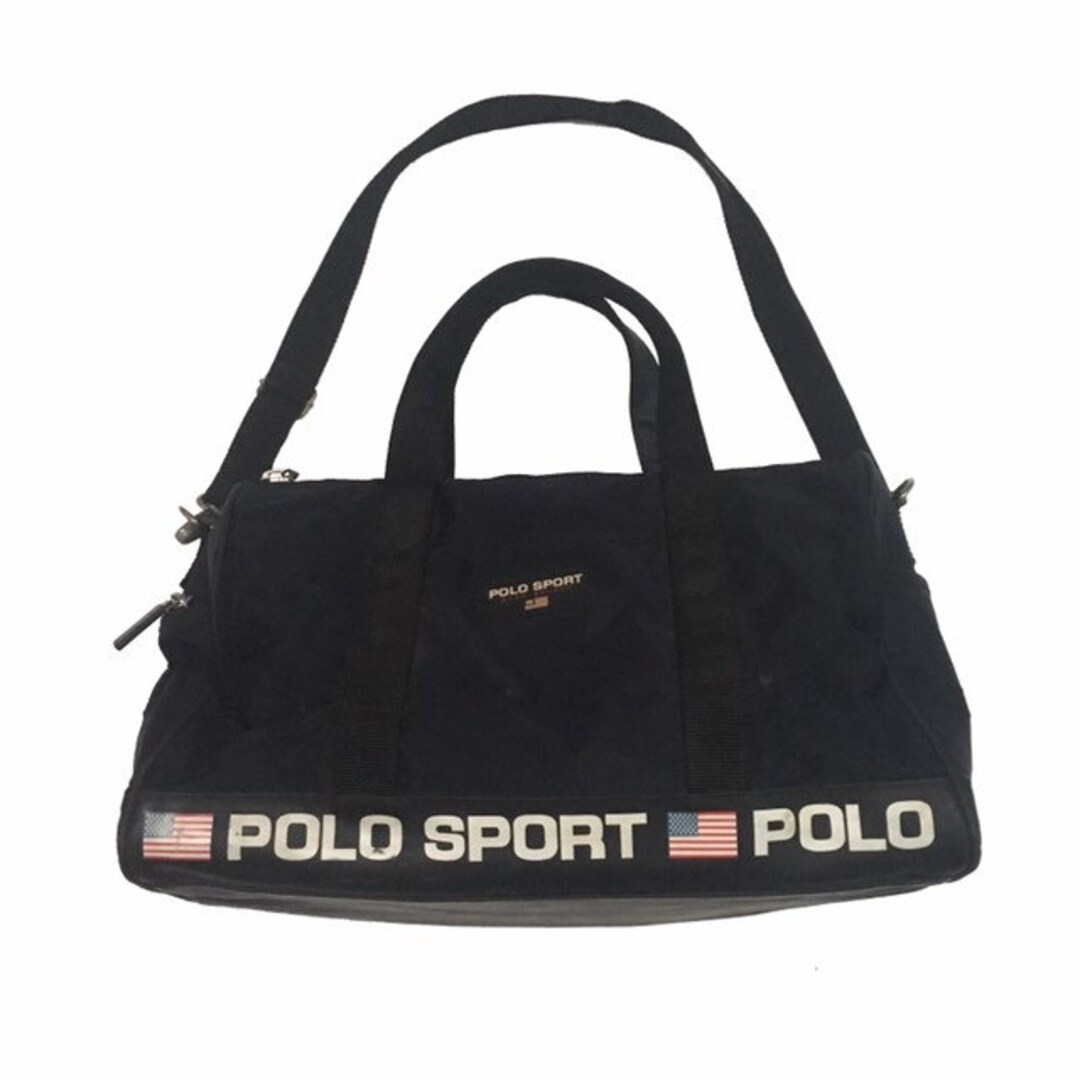 Vintage Polo Sport Ralph Lauren Black Totes Bag Etsy
