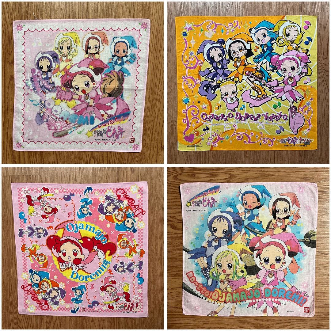 ヴィンテージ90年代 おジャ魔女どれみ / 魔女 / 魔法のハンカチ - Etsy