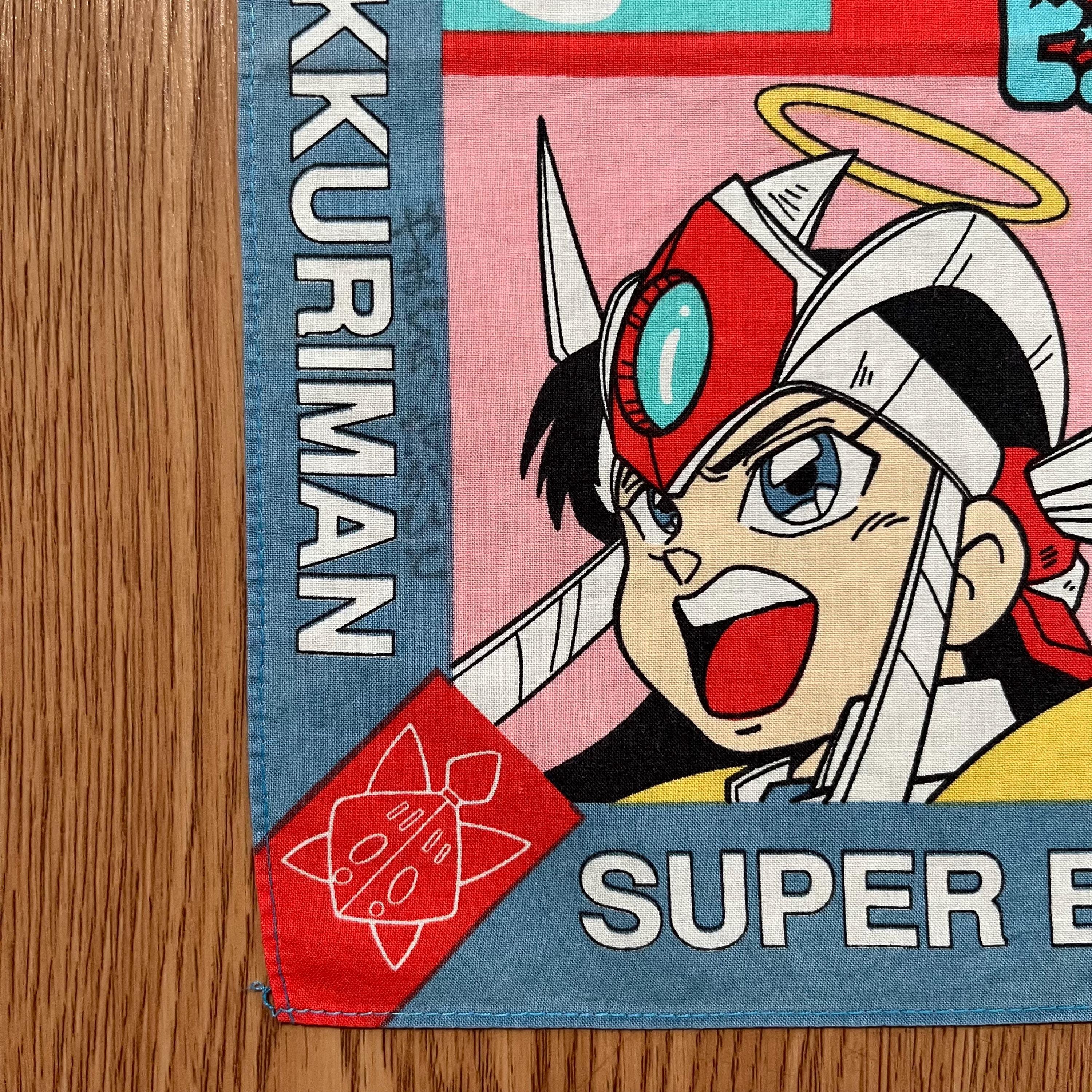 ヴィンテージ スーパービックリマン / アニメ ハンカチ - Etsy 日本
