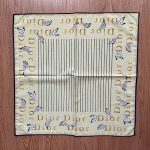 Vintage Christian Dior Handkerchief