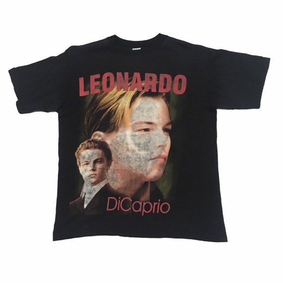 Vintage90s Leonardo dicaprio Titanic / Rap tee Siz