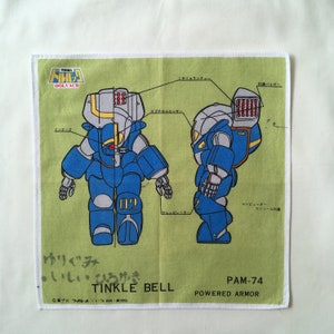 Vintage PAM-74 Tinkle Bell Handkerchief