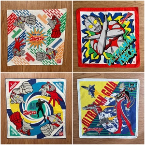 Vintage Ultraman Handkerchief
