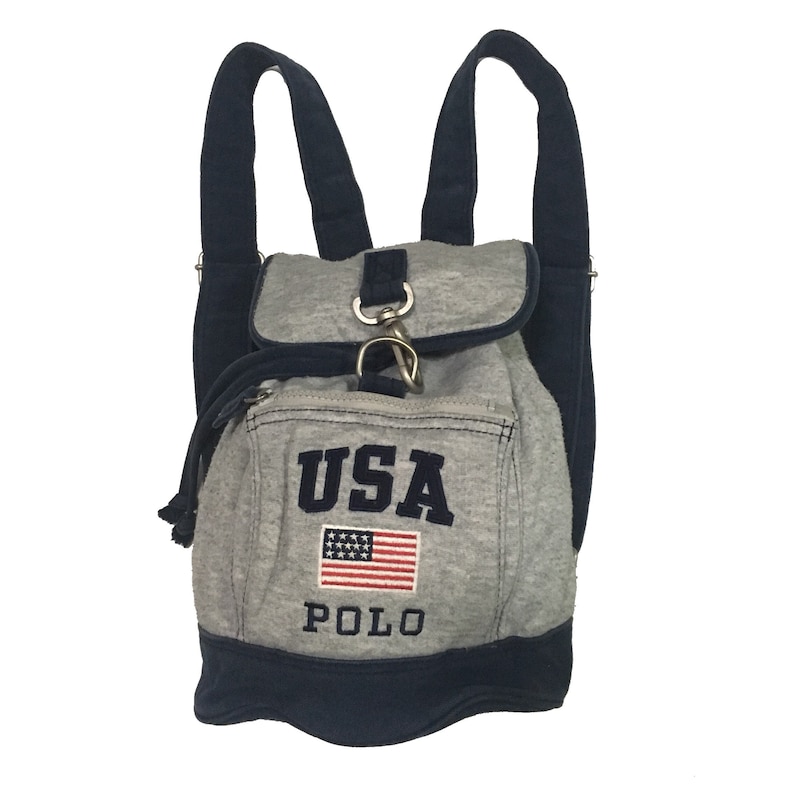 Vintage90s Polo Sport U.S.A Bag Mini Rucksack . Etsy UK