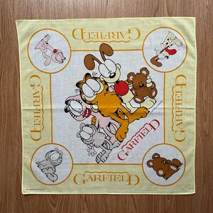 Vintage Garfield Handkerchief