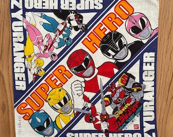 ヴィンテージ90年代 ライブマン / スーパー戦隊 ハンカチ - Etsy 日本