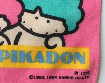 Vintage90s Goropikadon / Sanrio Handkerchief - Etsy