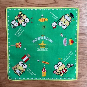 Vintage90s Keroppi / Sanrio  Handkerchief