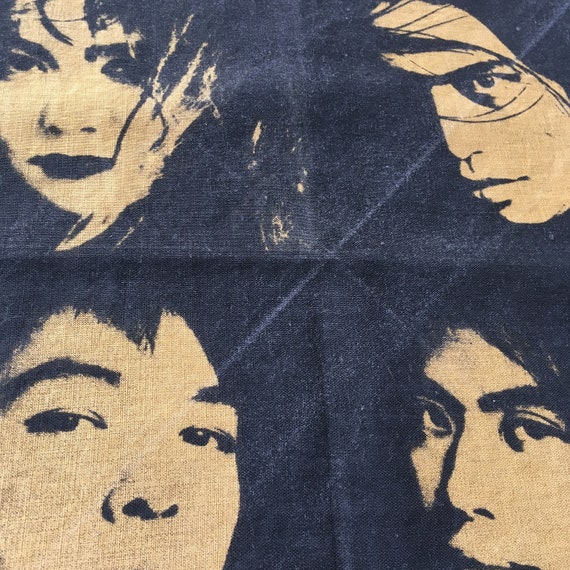Vintage Personz / Music Band / Pop Handkerchief - Etsy