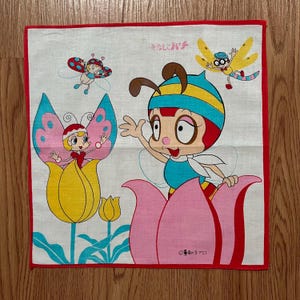 Vintage90s The Adventures of Hutch the Honeybee Handkerchief