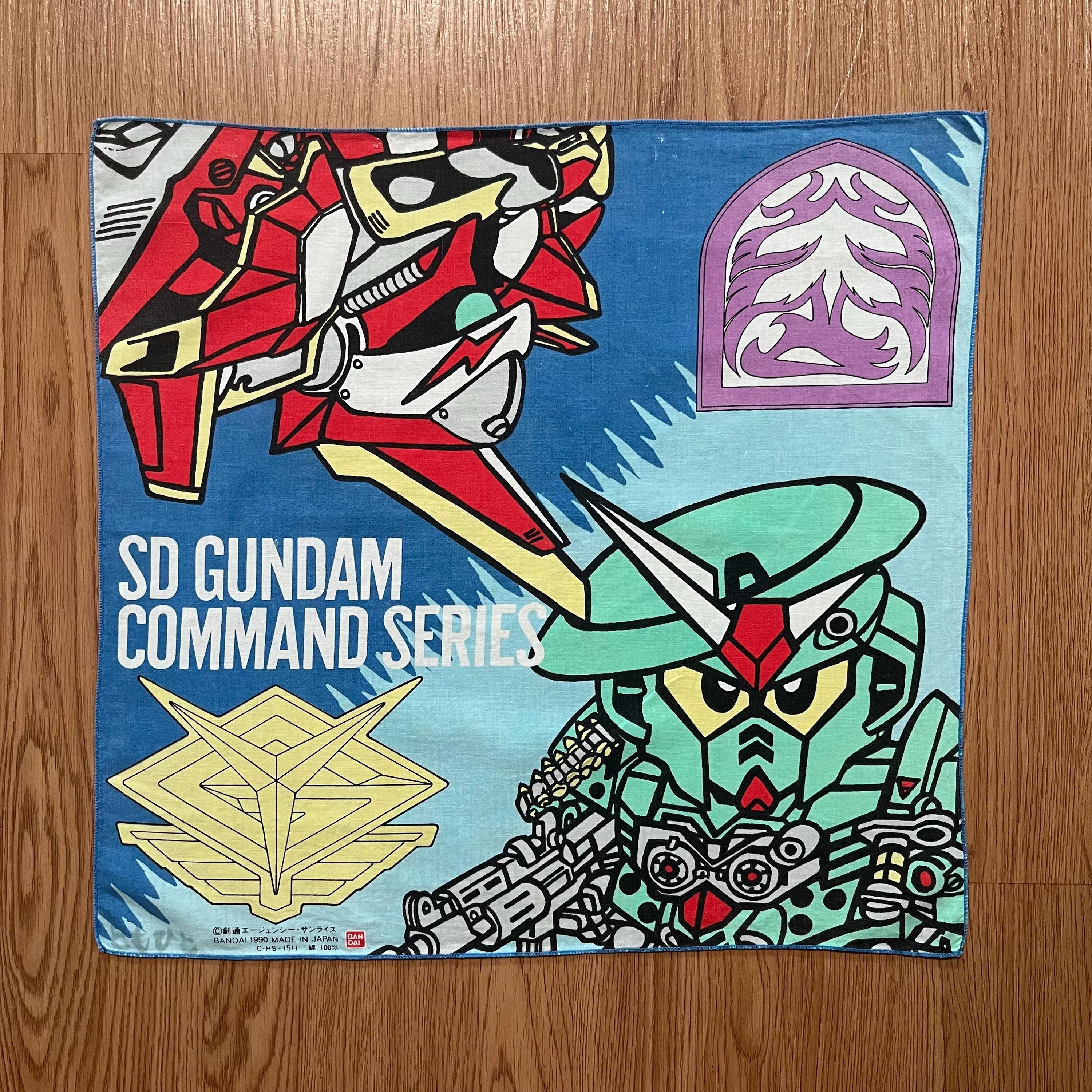 90年代ヴィンテージ SDガンダム コマンドシリーズ ハンカチ - Etsy 日本