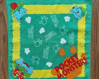 Vintage Pokemon Handkerchief