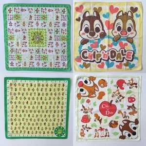 Vintage90s Chip and dale / Disney  Handkerchief