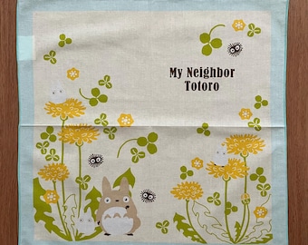Vintage90s Totoro Ghibi Handkerchief