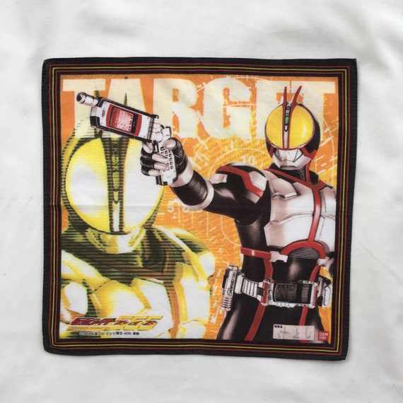 ヴィンテージ2003s 仮面ライダーファイズ ハンカチ - Etsy 日本