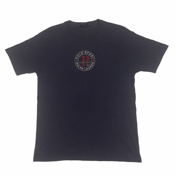Vintage90s Polo Sport 12M Yacht Challenge shirt Si