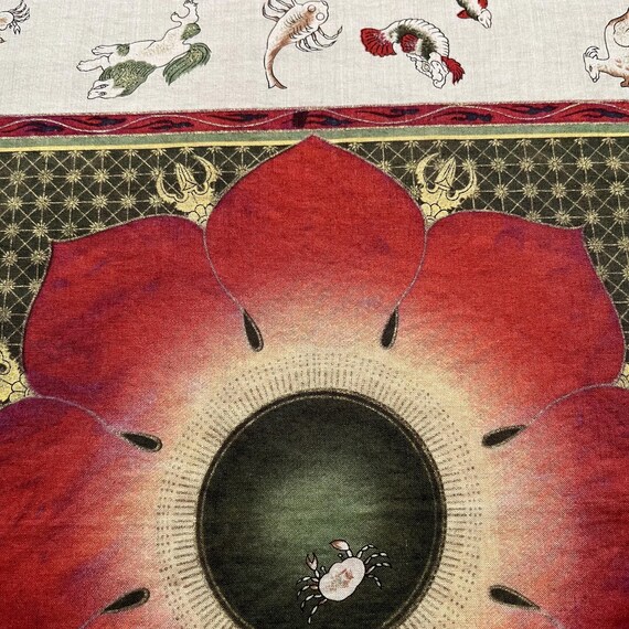 MONSE Handkerchief ドッキング ジャケット Vintage Museum of To-ji Temple Japannese / Art Monster