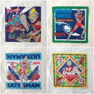 Vintage Ultraman Handkerchief