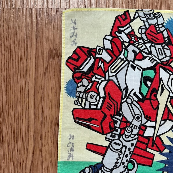 90年代ヴィンテージ SDガンダム コマンドシリーズ ハンカチ - Etsy 日本