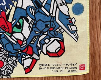 90年代ヴィンテージ SDガンダム コマンドシリーズ ハンカチ - Etsy 日本