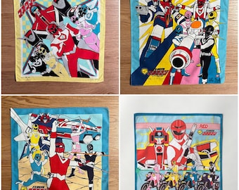 ヴィンテージ90年代 ライブマン / スーパー戦隊 ハンカチ - Etsy 日本