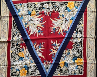 Bufanda de seda vintage de Mario Valentino