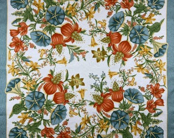 Lenço de seda vintage Jim Thompson