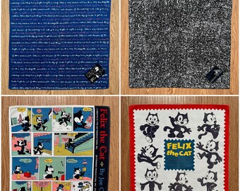 88枚　新品　フィリックス・ザ・キャット ハンカチセット　ガーゼ ヴィンテージ フィリックス・ザ・キャット ハンカチ - Etsy 日本