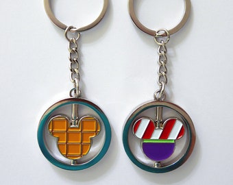 Pixar Pals - Toy Story Inspired | Rotatable Keychain