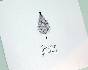 Seasons Greetings | Christmas Card | Disney Inspired Christmas Card