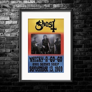 Fantasma al Whisky-A-Go-Go 1969 Poster 11x17 Download digitale