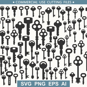 Sleutel SVG sleutels SVG Skelet sleutel SVG magische sleutel SVG sleutels clipart sleutels PNG sleutels vector sleutels gesneden bestand sleutels silhouet deur sleutel SVG