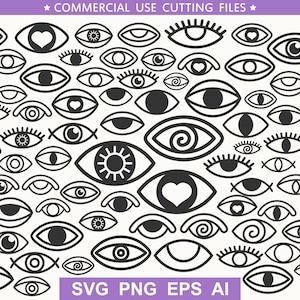 Evil eye svg Eyes svg Eye svg Eyes clipart Eyes png Eye png Eye clipart Third eye svg Eye cut file Eye vector