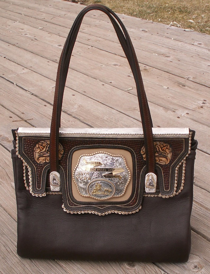 Custom Trophy Buckle Bags Etsy