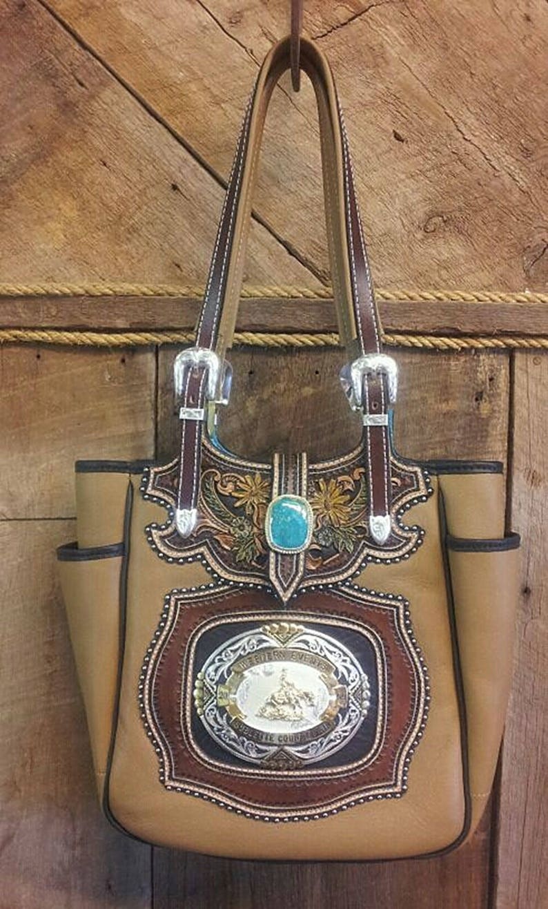 Custom Trophy Buckle Bags Etsy