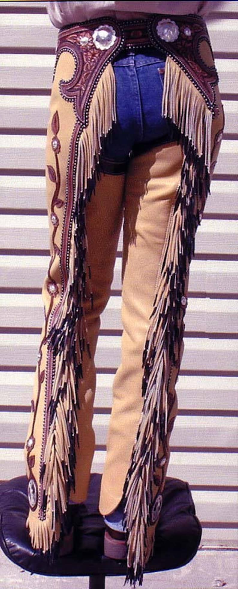 Custom Chaps Etsy