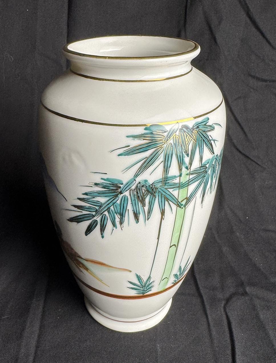 Fujita Kutani Vase - Etsy