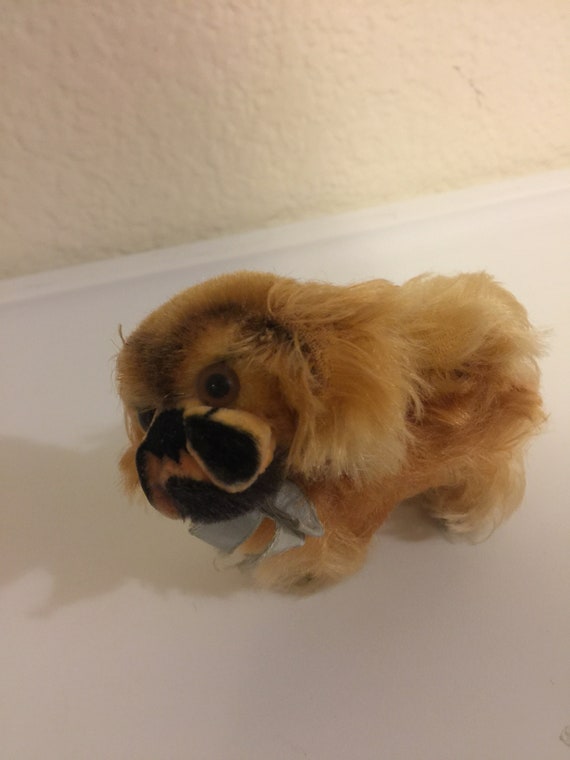 steiff pekingese dog