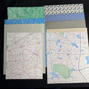 Recuerdos creativos - Papel para álbumes de recortes - Patrones varios