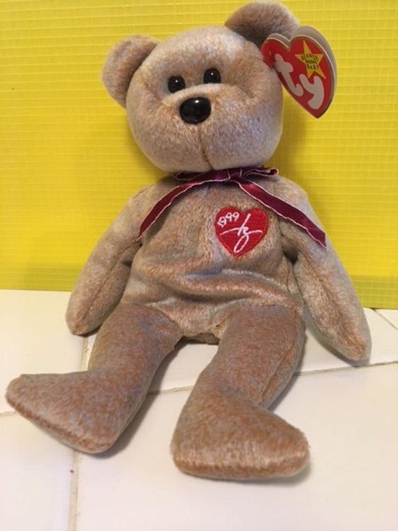 Ty Beanie Baby 1999 Signature Bear | Etsy