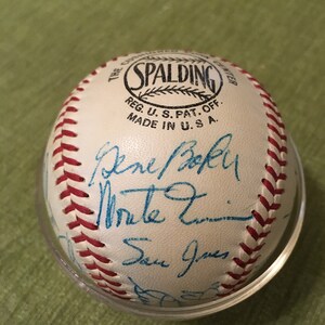 Chicago Cubs Signed Ball 1956 image 2