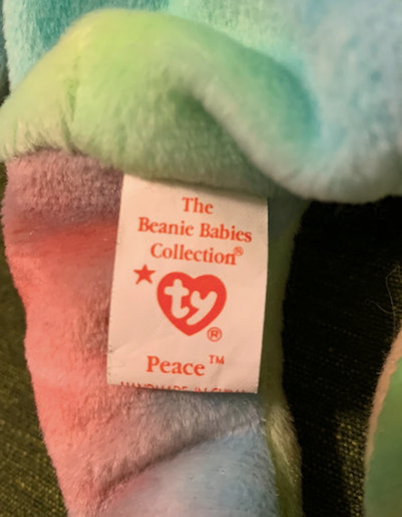Ty Beanie Baby Peace 1996