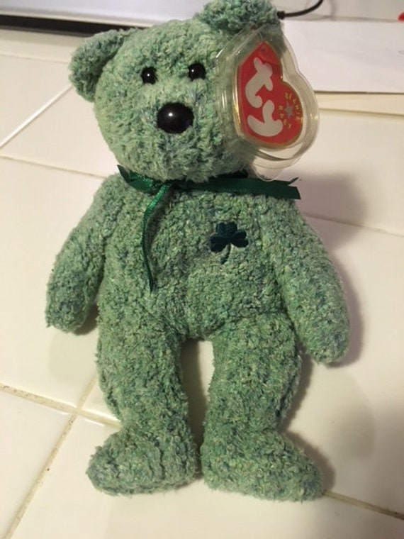 shamrock beanie baby