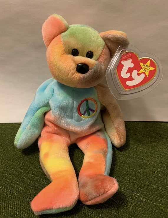 1996 peace hot sale beanie baby