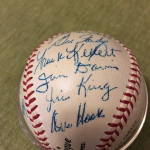 Chicago Cubs Signed Ball 1956 image 4