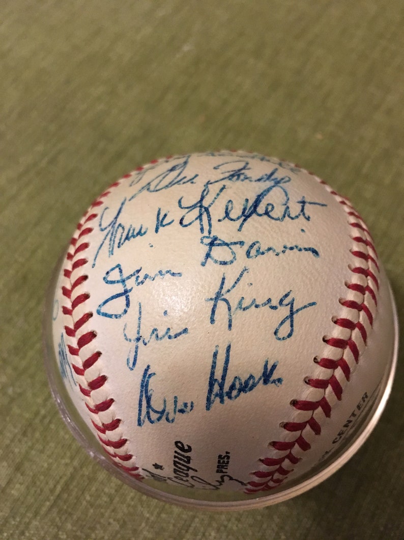 Chicago Cubs Signed Ball 1956 image 4