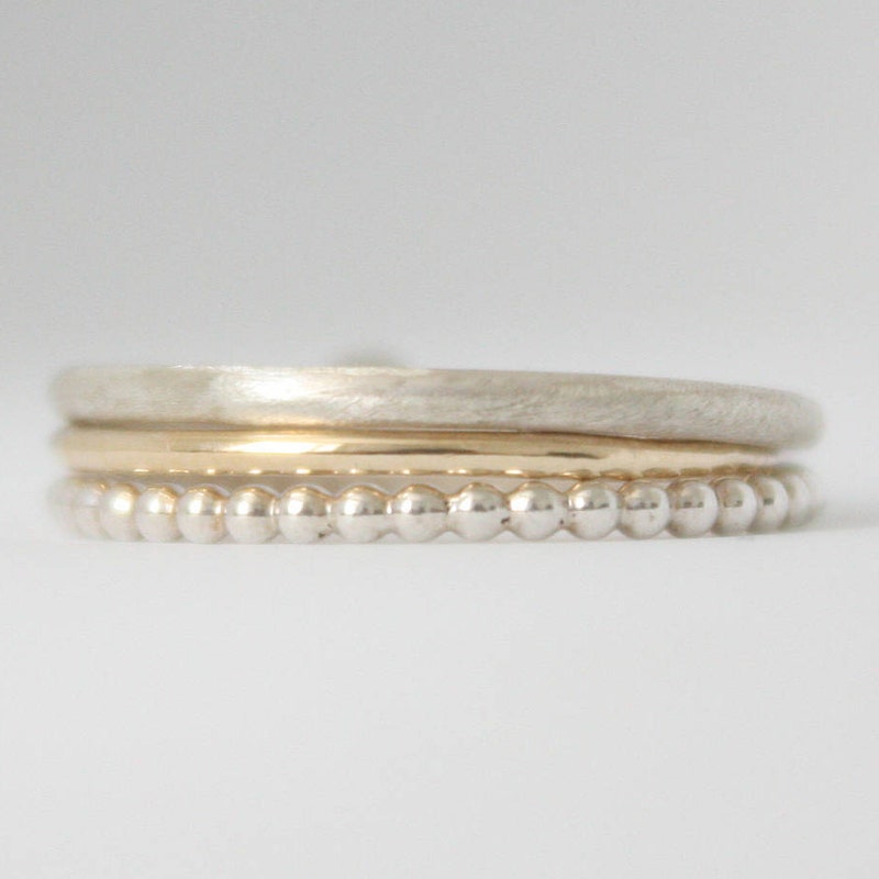 Delicate Stack Ring - Etsy